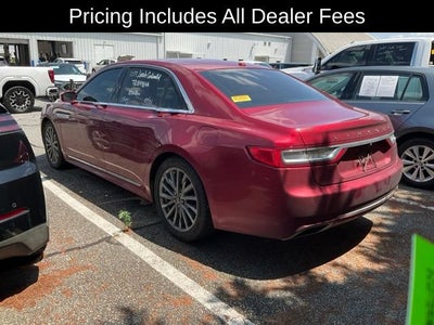 2017 Lincoln Continental Select
