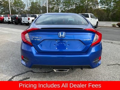 2020 Honda Civic Sedan Sport