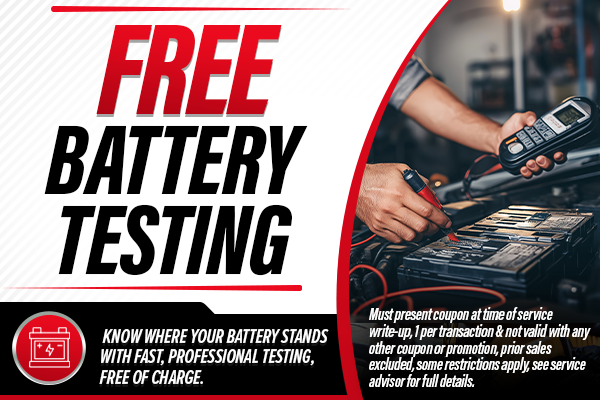 Free Battery Testing