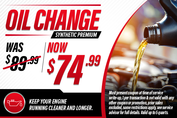 $74.99 Oil Change