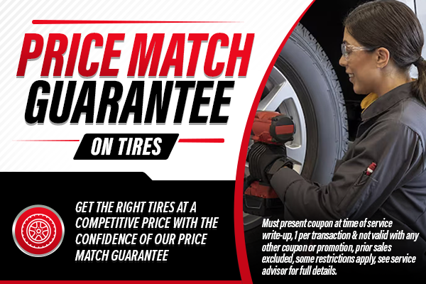 Price Match Guarantee on Tires